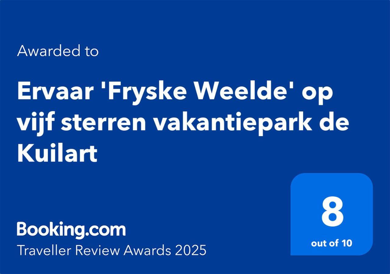Ervaar 'Fryske Weelde' Op Vijf Sterren Vakantiepark De Kuilart Koudum Exterior photo